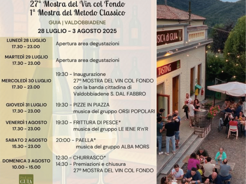 Il nostro Ieto Santin alla Mostra del Vin Col Fondo!