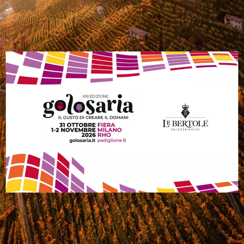 Le BERTOLE a Golosaria Milano 2026